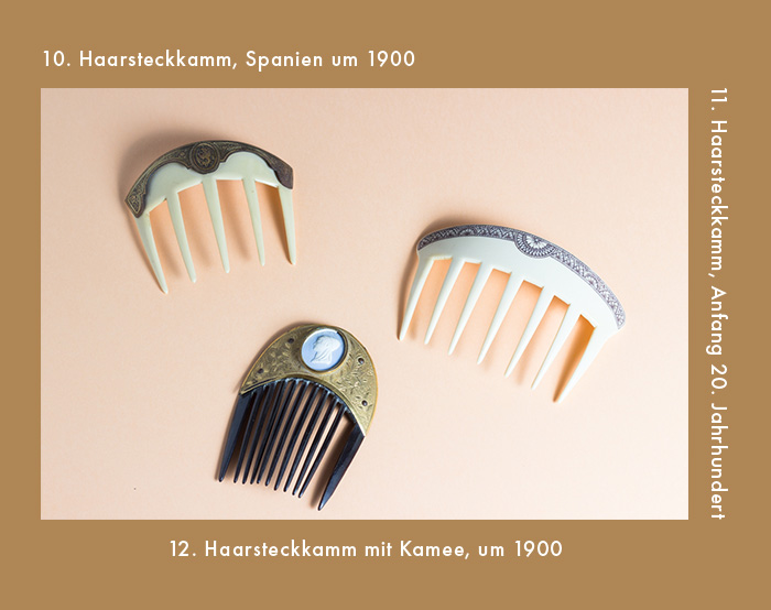Haarsteckkämme aus dem 19. & 20. Jahrhundert