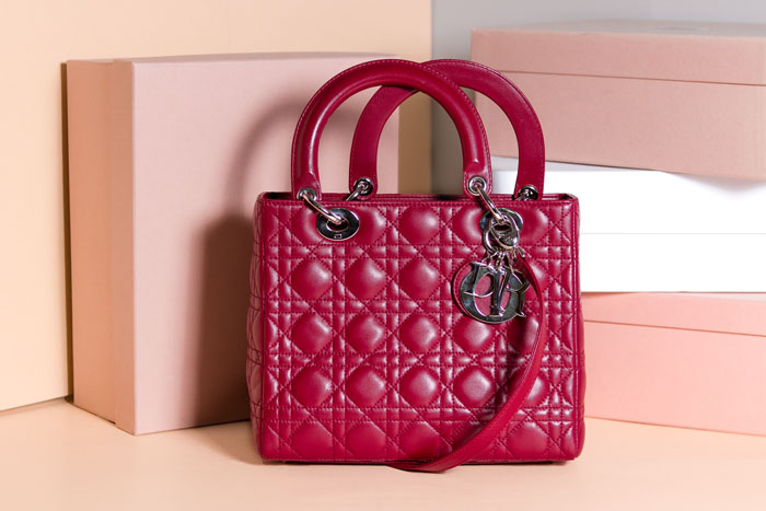 New Accessories - Lady Dior Bordeaux- Second Hand
