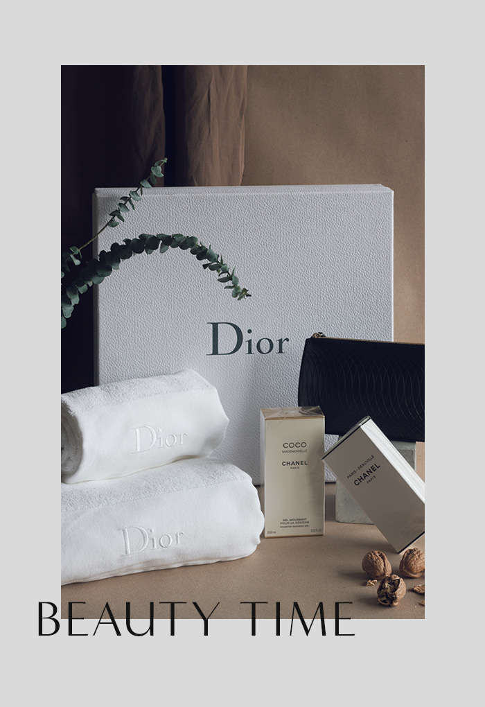 Geschenke für dich & dein Zuhause: Dior Handtuch-Set