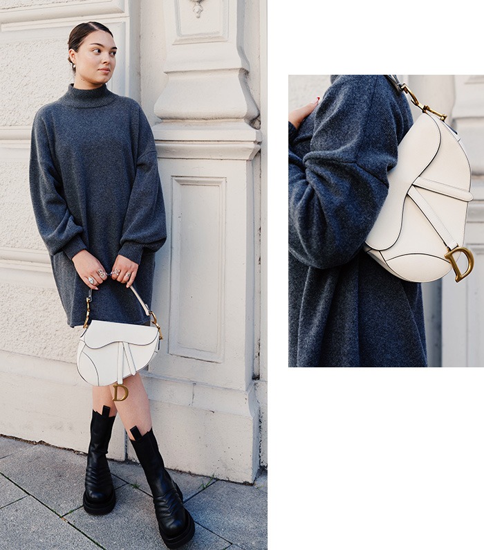 Herbst-Neuheiten: Dior Saddle Bag Ecru, Second Hand