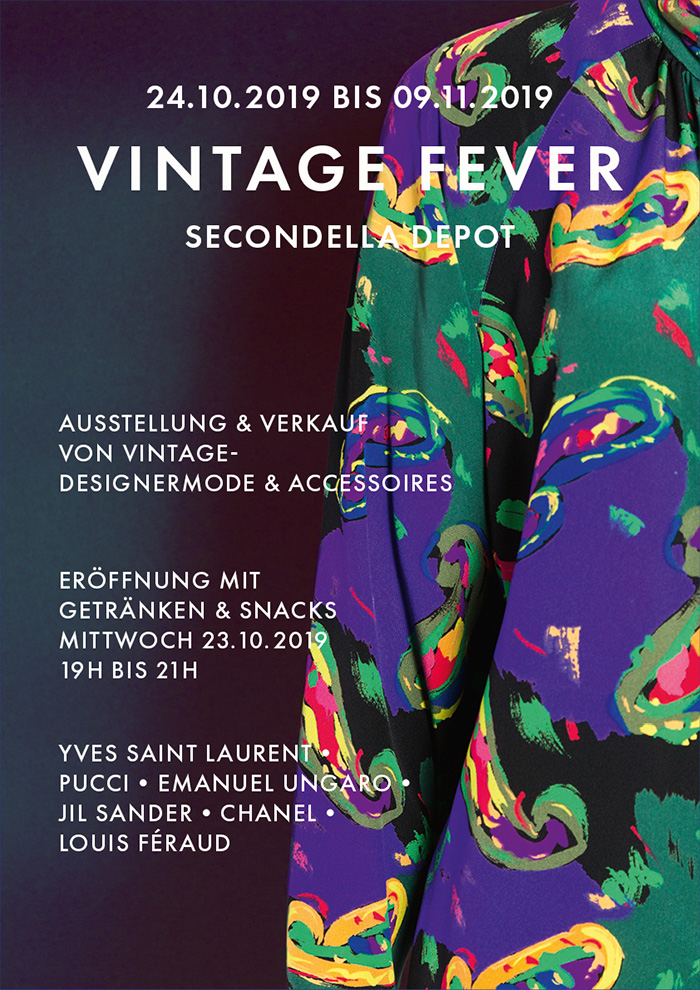Vintage Fever 2019: Mode & Accessoires im Secondella Depot